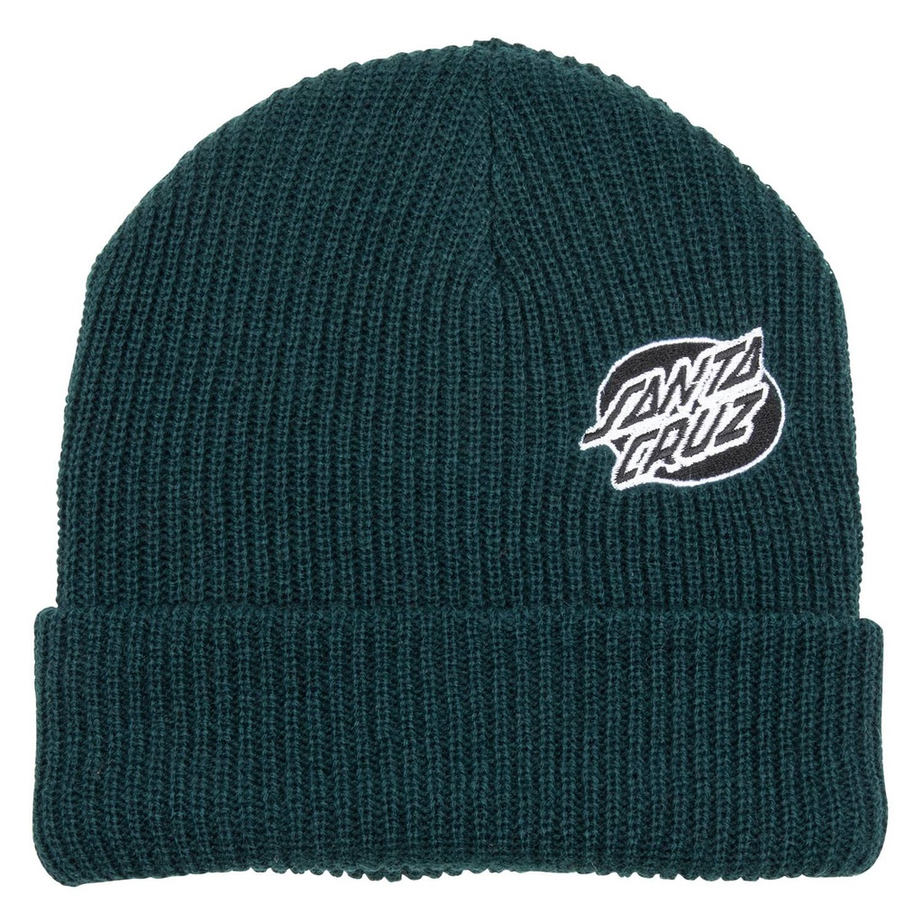 BEANIE MONO LINED OVAL DOT