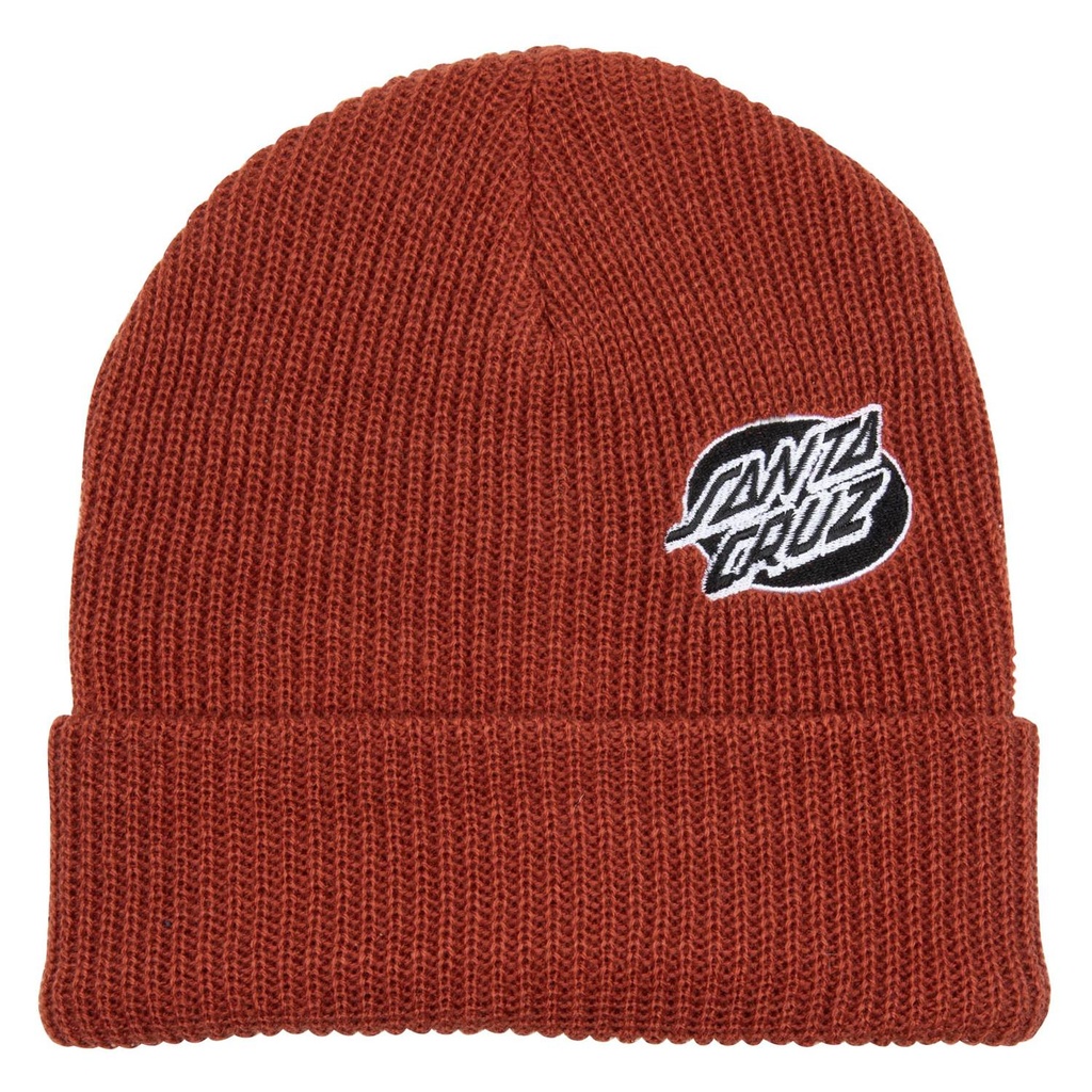 BEANIE MONO LINED OVAL DOT