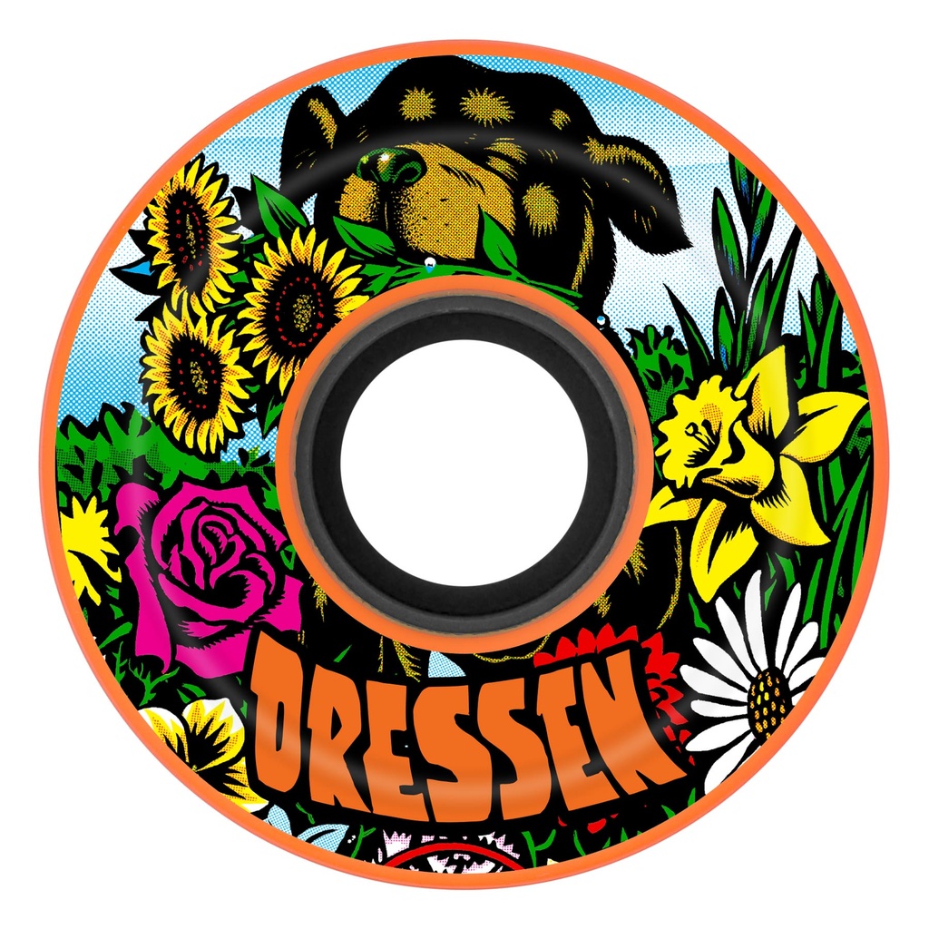 60MM ERIC DRESSEN PUP REISSUE OG SLIME ORANGE   78A  
