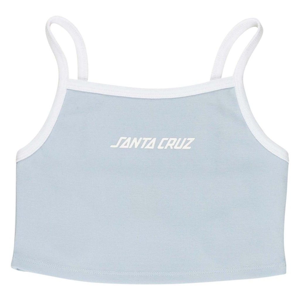 Womens Vest Strip Contrast