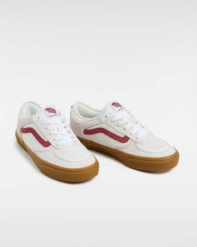 SKATE ROWLEY RED/WHT/GM
