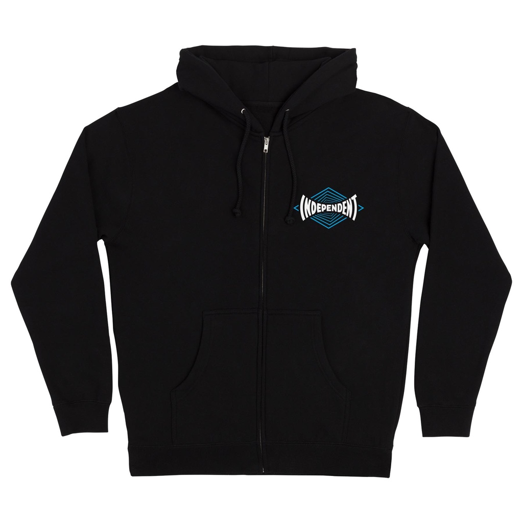 Vertigo Span Zip Hoodie Independent Mens Heavyweight Sweatshirt