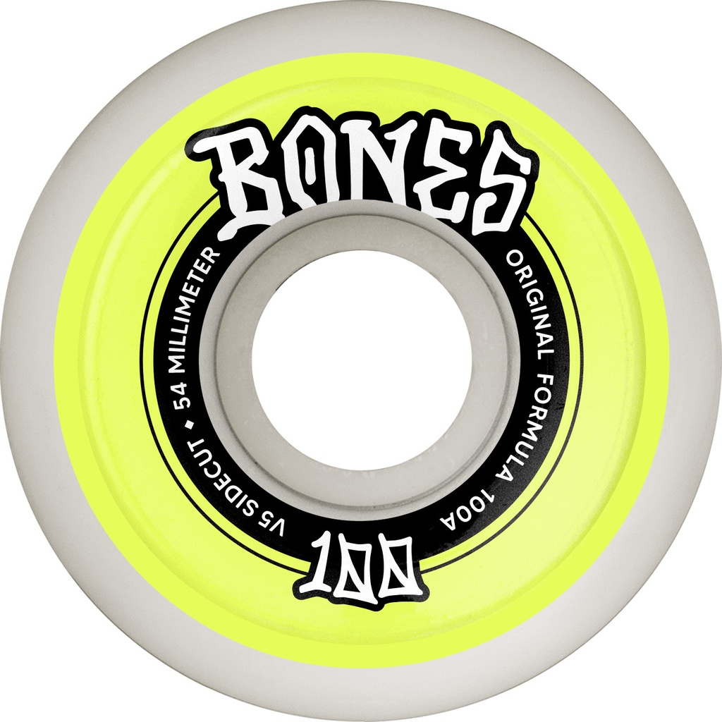 Sidecuts • 54mm • 100A • V5  • White  