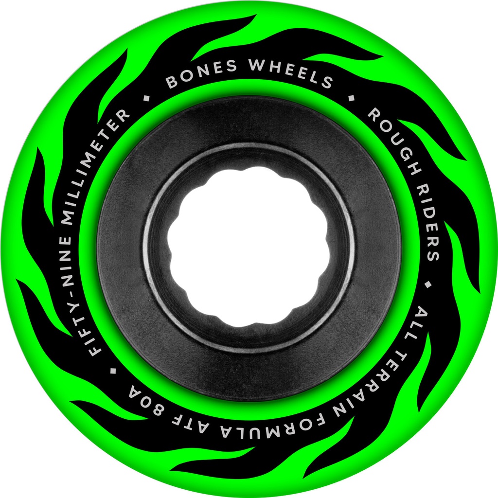 Rought Riders Eternal Flame 59mm 80A Green