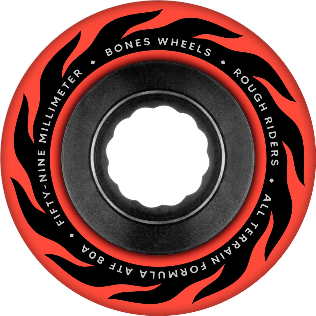 Rought Riders Eternal Flame 59mm 80A Red