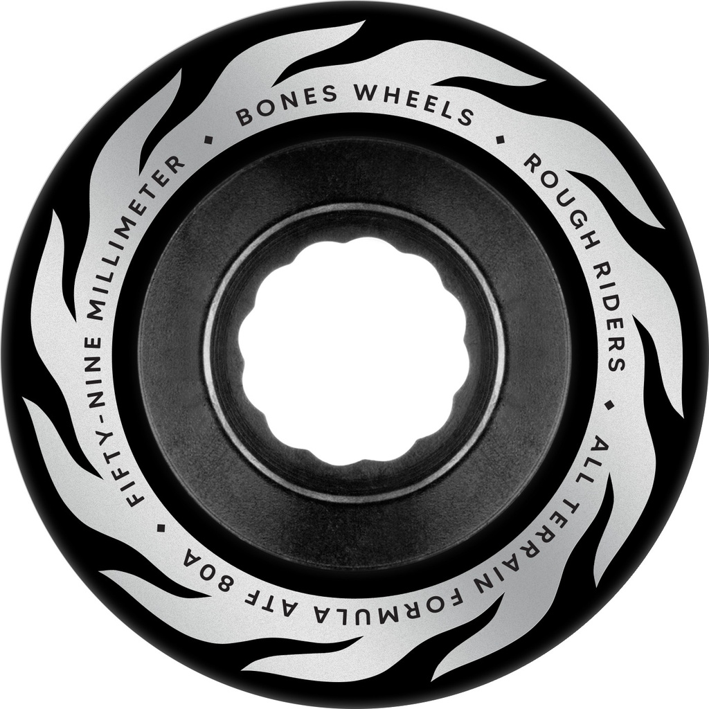Rought Riders Eternal Flame 59mm 80A Black