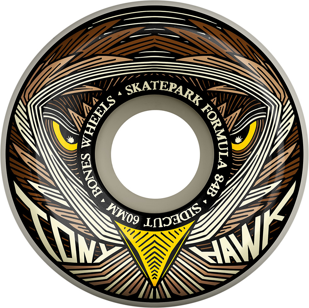 [WPCATHNHK6003W4] Hawk Night Hawk 58mm Sidecuts Skatepark Formula 84B (copia)