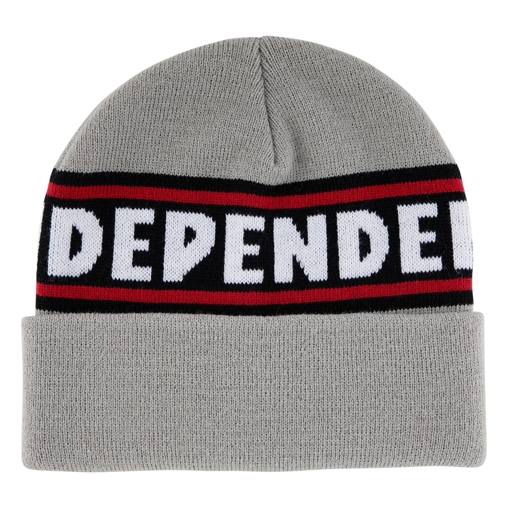 Bar Logo Beanie Long Shoreman Unisex Independent Hat