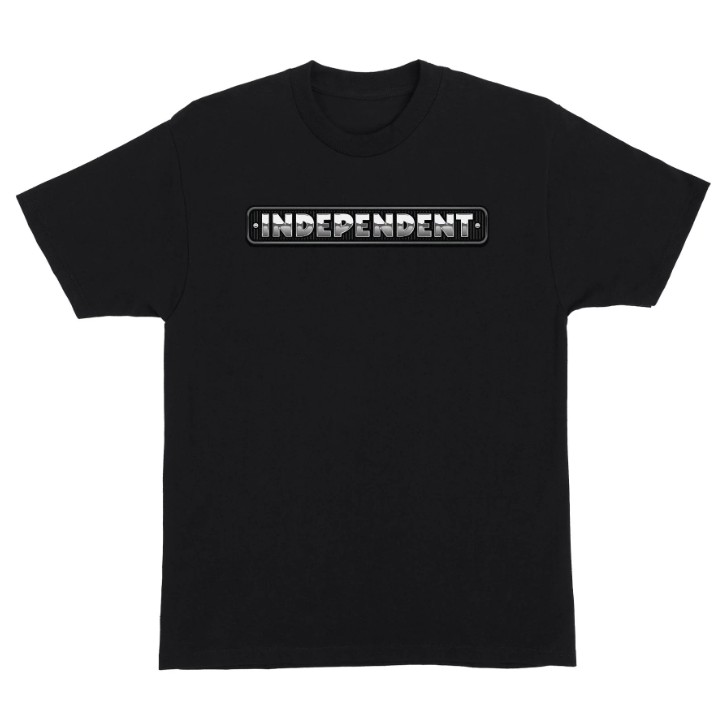 [44156488-156995] Chrome Bar Independent Mens T-Shirt (S, BLACK)