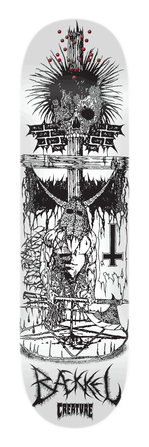 Baekkel BLKMTL Pro 8.6in x 32.11in