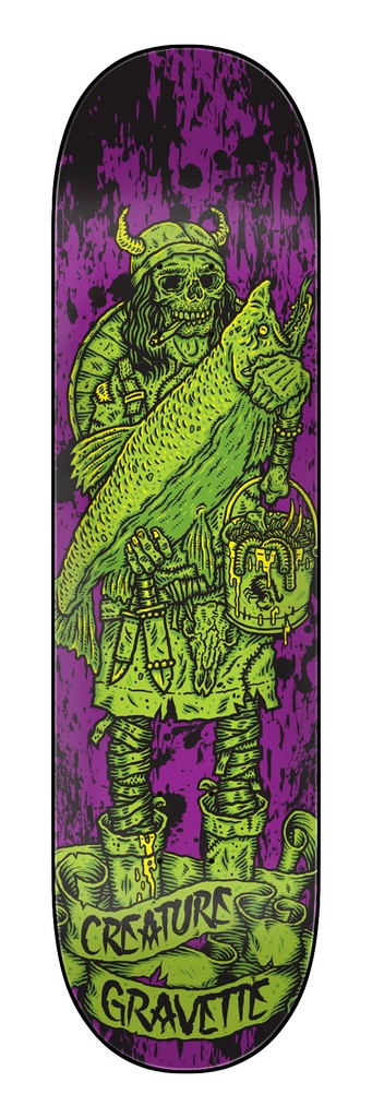 Gravette Vikings of Hesh Law XX Pro 8.3in x 32.2in Creature Decks