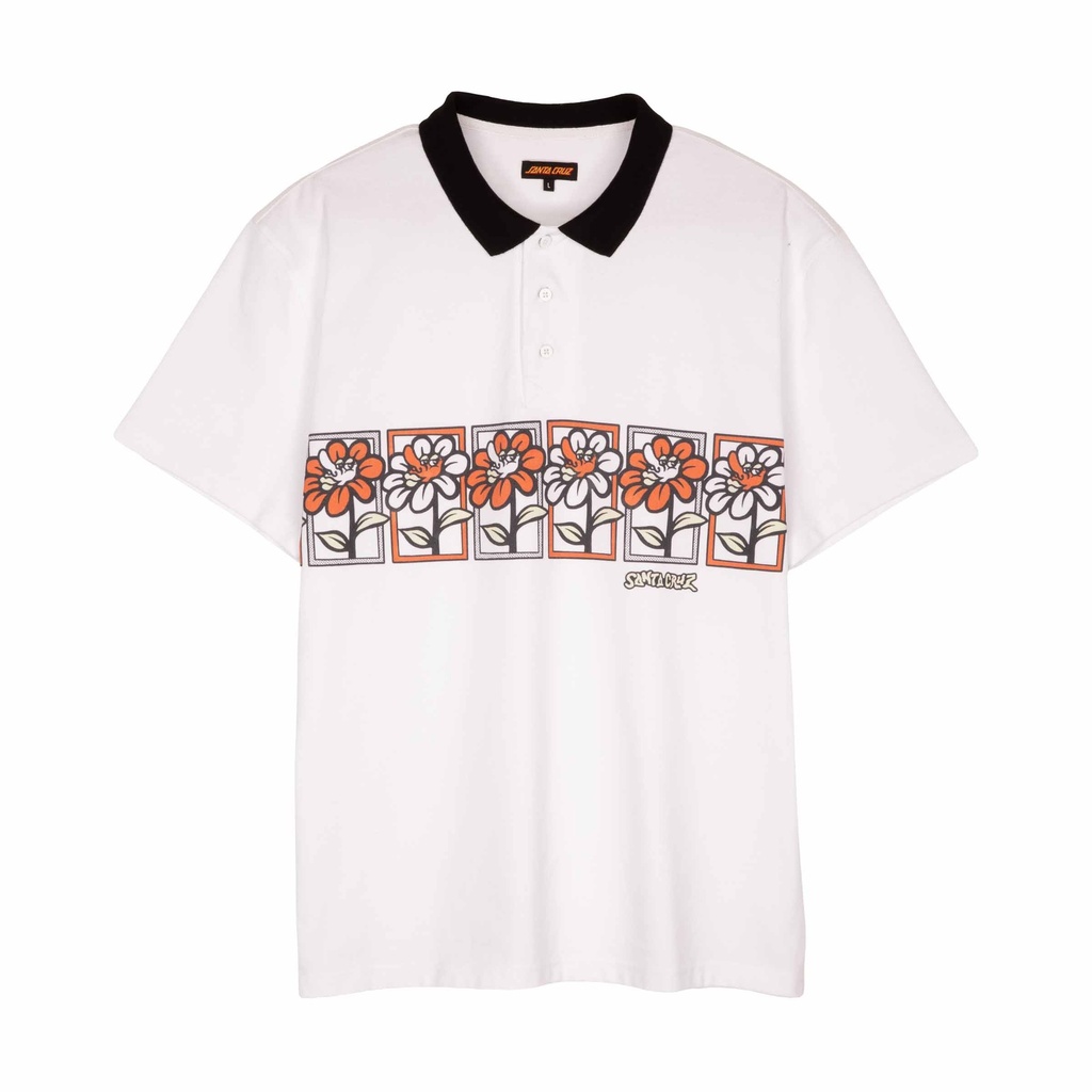 [SCA-SHT-0948] Delfino Flower Guys Polo (XS)
