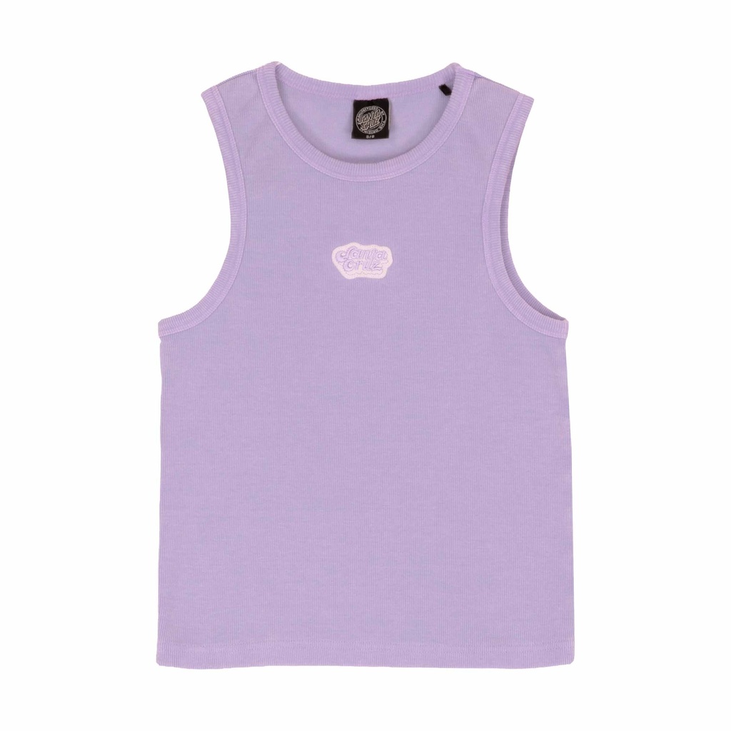 [SCA-WVE-0820] Groovy Stack Tank (6, Lilac Wash)
