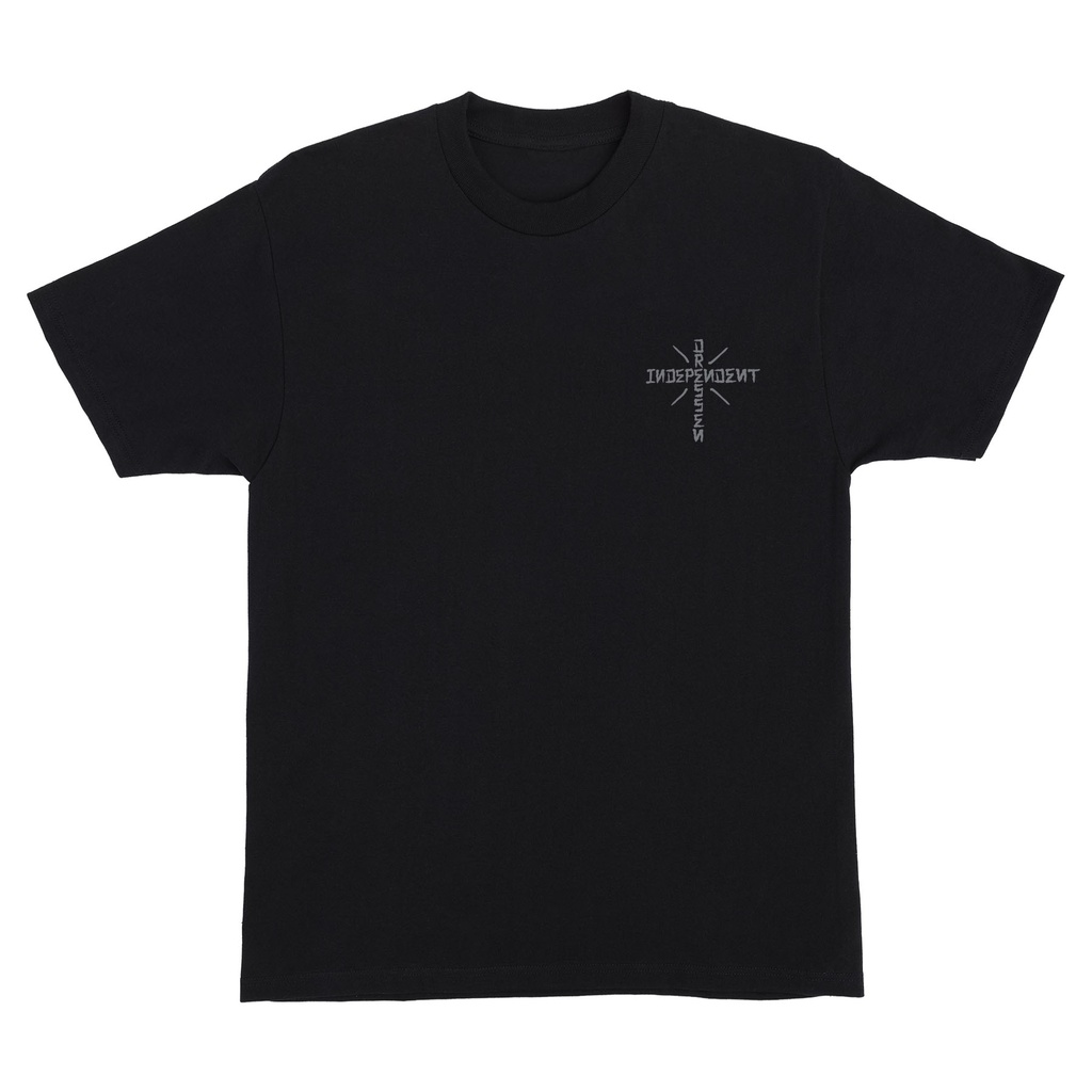 [44156640-159910] Dressen Skull Rose S/S Heavyweight T-Shirt (S, BLACK)