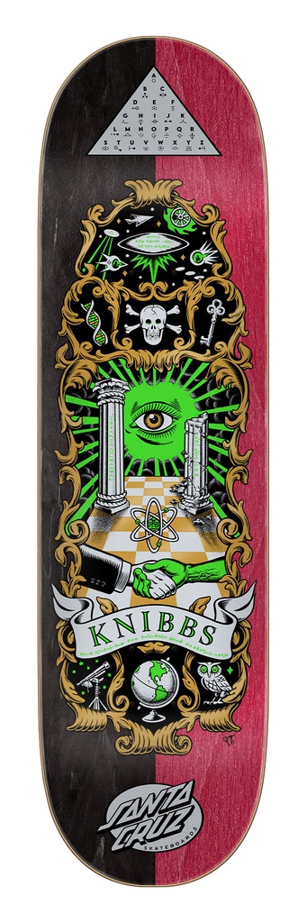 [11117610-164953] Knibbs Cryptic Pro 8.50in X 31.60in Santa Cruz Decks