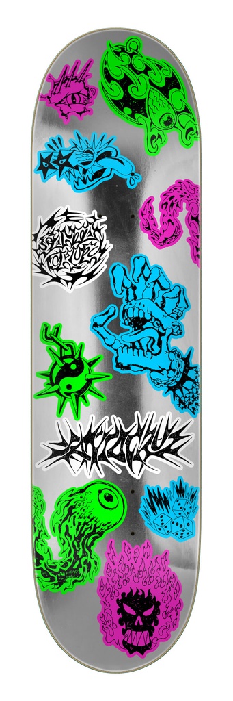 [11117615-164958] Scribble Flash Feelbase 8.00in X 30.50in Santa Cruz Decks