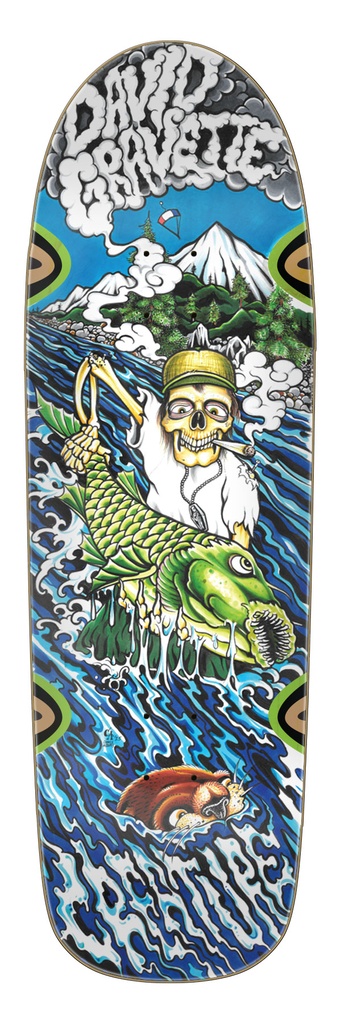 [11117619-164962] Gravette Hippie Falls Pro 9.00in X 31.68in Creature Decks