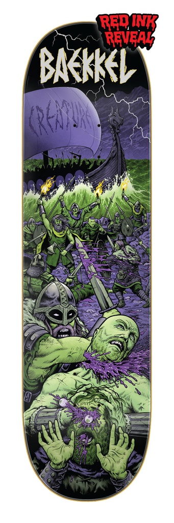 [11117625-164968] Baekkel Warriors Vx Deck 8.6in X 32.11in Creature Decks