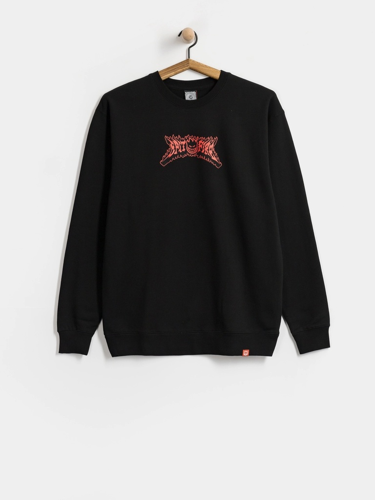 SF FLAME OUT BIGHEAD CREW BLK
