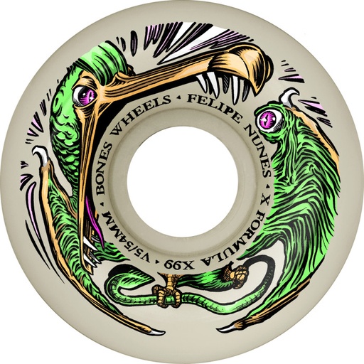 [WPCAFNDNO5499A4] 54MM NUNES DINO-SORTAS V5 SIDECUT X-FORMULA 99A
