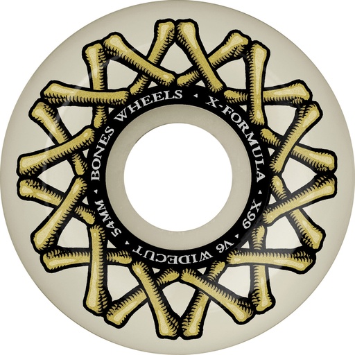 [WSCAXV6W5499A4] Widecuts • 54mm • 99A • V6 Widecut X-Formula
