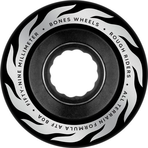 [WSCPRR065980X4] Rought Riders Eternal Flame 59mm 80A Black