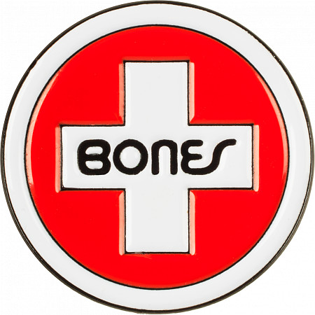 [AJSBBSC] BONES SWISS CIRCLE LAPEL PIN
