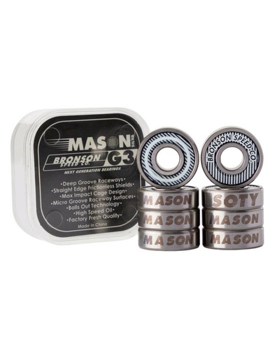 [33531332000] BOX/8 MASON SILVA PRO BEARING G3