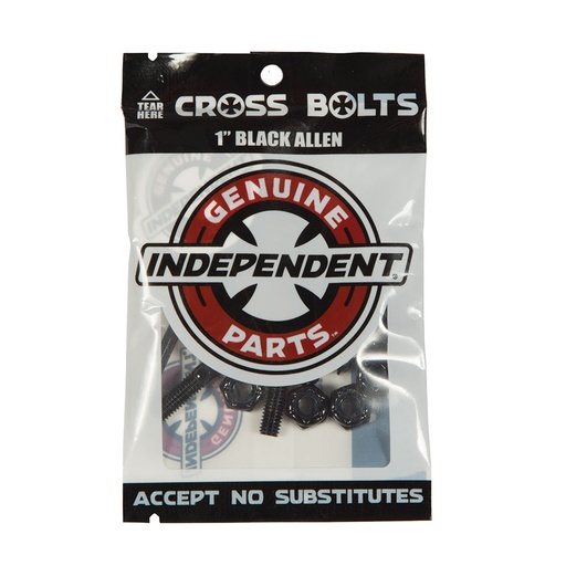 GENUINE PARTS ALLEN 1" P/K OF 12 BLACK