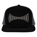 44442093-span-mesh-trucker-structured-hat-blackgrey-unisex-independent-1