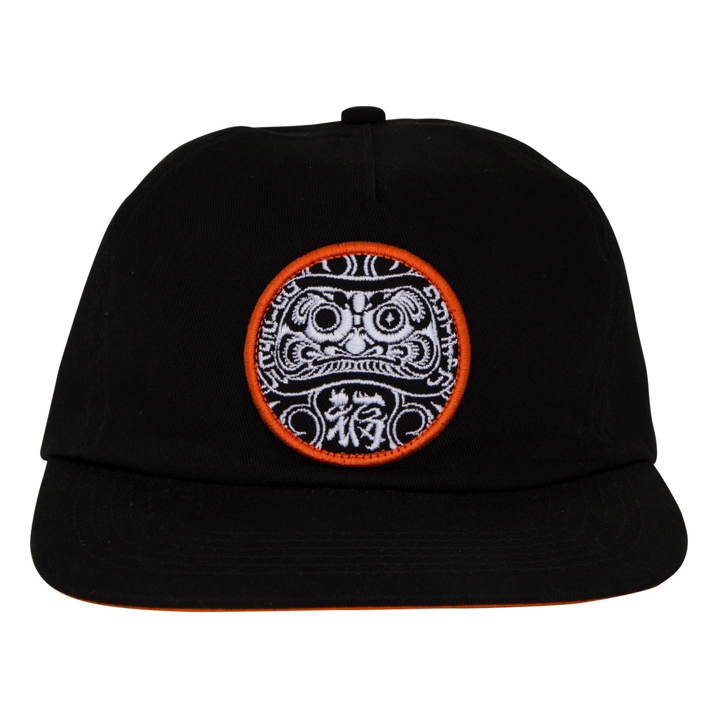 44442259-fortune-strapback-unstructured-hat-black-unisex-creature-1