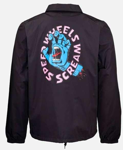 JACKET SW SCREAM COACH BLACK