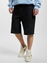 X-TRA BAGGY DENIM SHORTS BLK