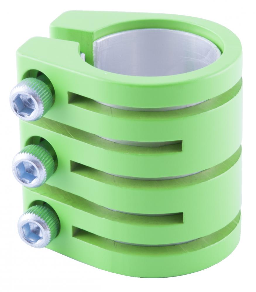 [1BLZ2072000] Blazer Snake Clamp 3 Bolt/Shim M Green