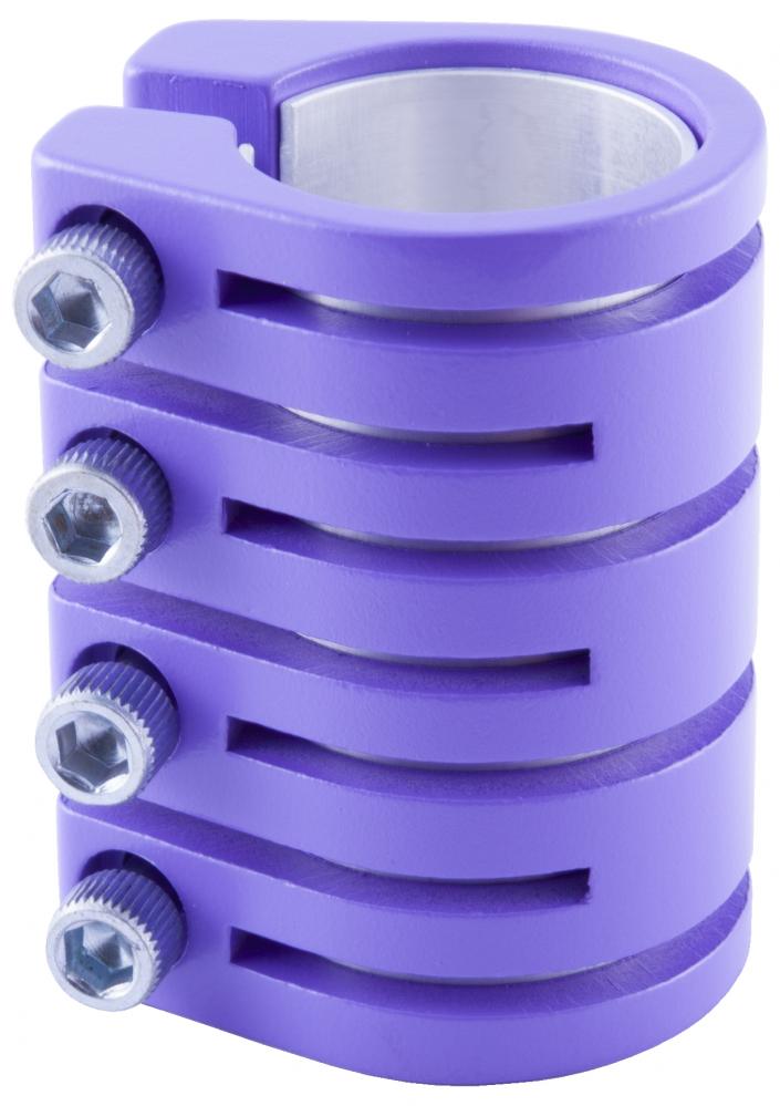[1BLZ2093000] Blazer Snake Clamp 4 Bolt/Shim M Purple