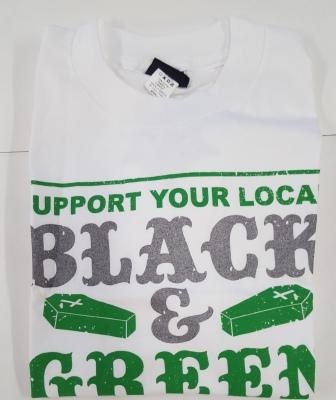 T-Shirt Black & Green