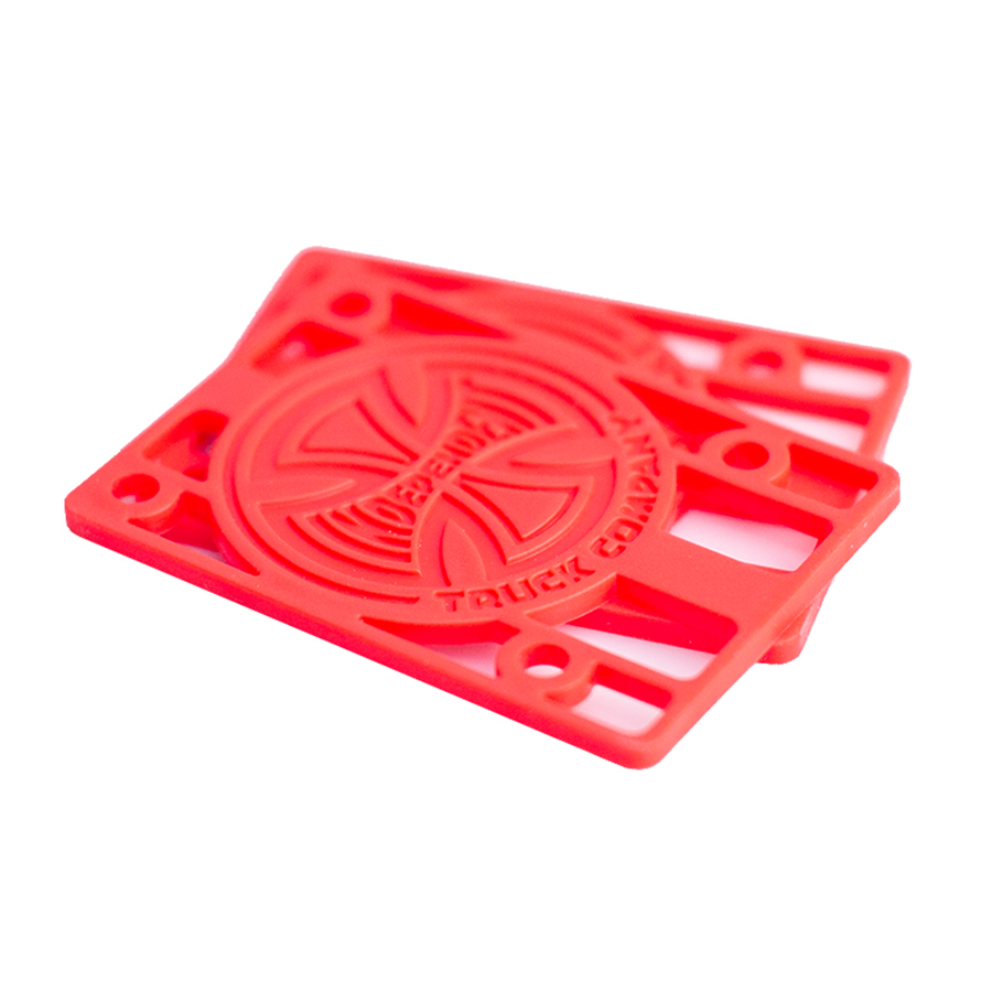 GENUINE PARTS RISERS 1/8 RED
