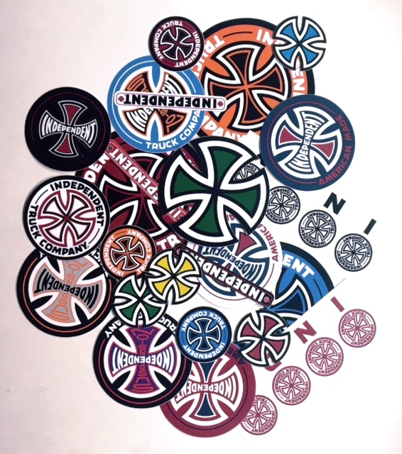 STICKERS INDY (ASSORTED 25 PCS) P/K OF 25