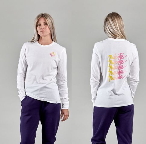 Tee L/S W Blink Twice White