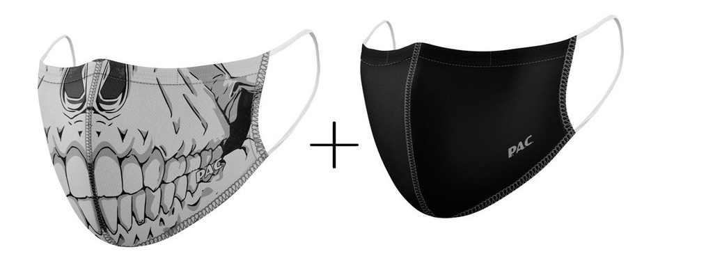 Mask 1 Capa X2 Pack Head