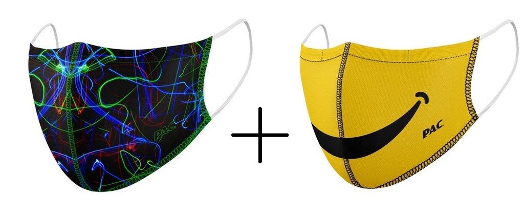 Mask Kids 1 Capa X2 Pack Leyas