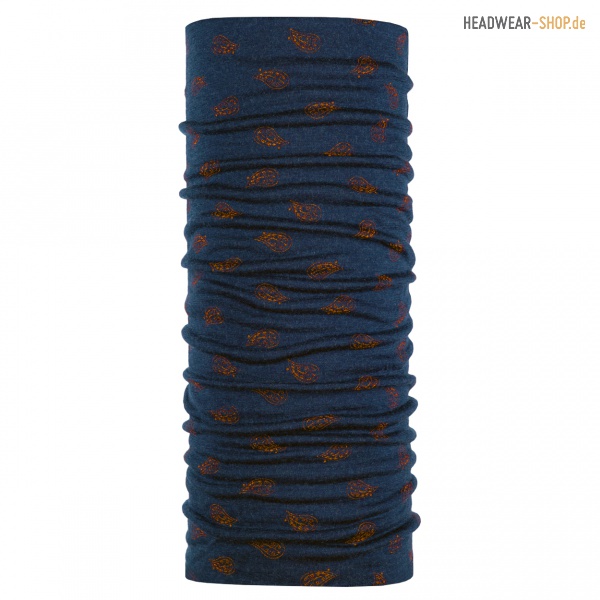 [8850P224000] Merino Wool Paisley Naor Bandana