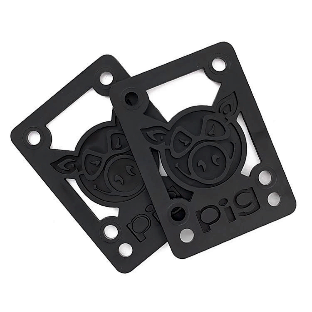 PG PILES HARD RISERS BLACK