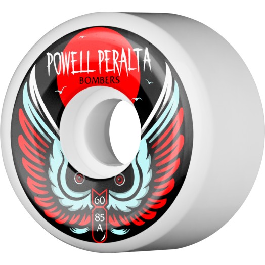 BOMBER III 60MM 85A WHITE