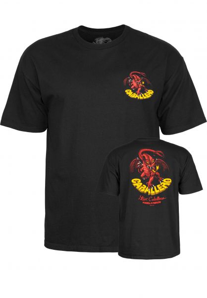 [9PPTS00900S] TEE CABALLERO DRAGON II (S, Black)
