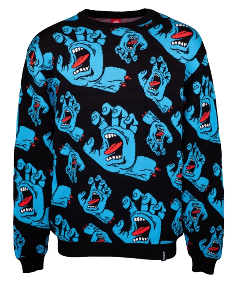 Crew Hands All Over Knit Black