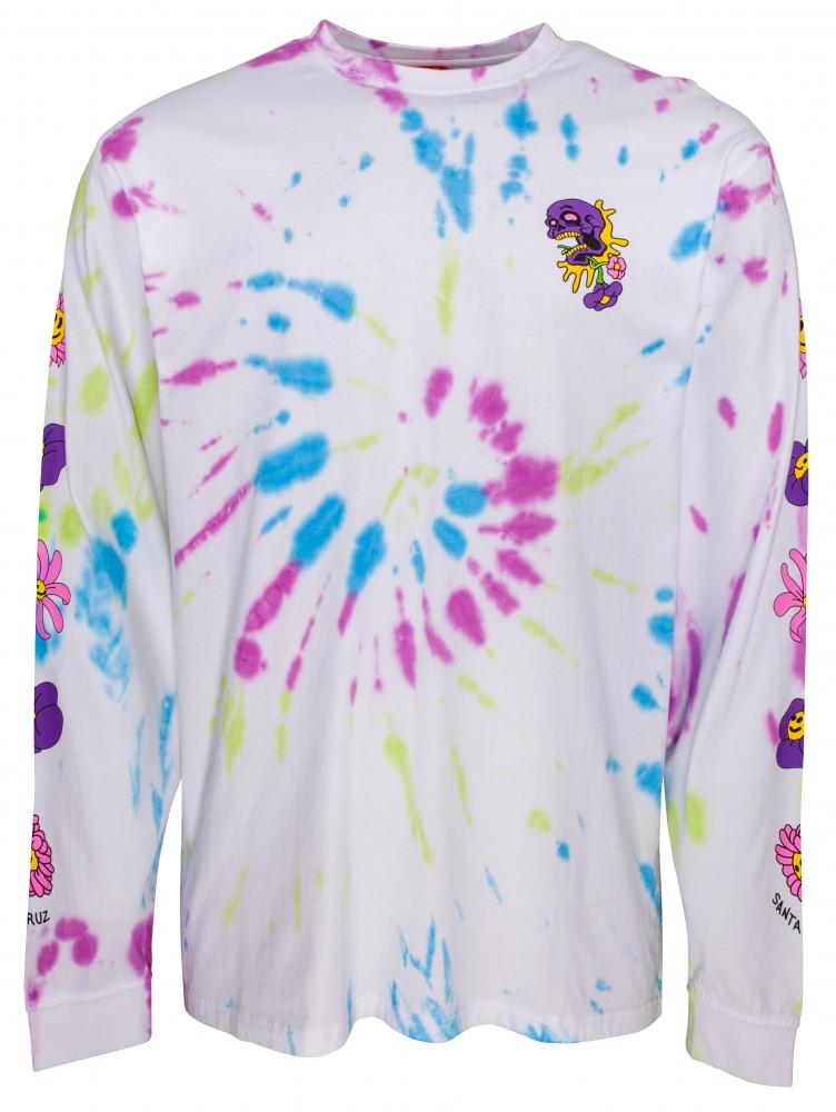 Tee L/S Baked Af Trippy Dye