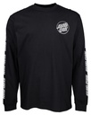 Tee L/S Opus Dot Sleeves Black