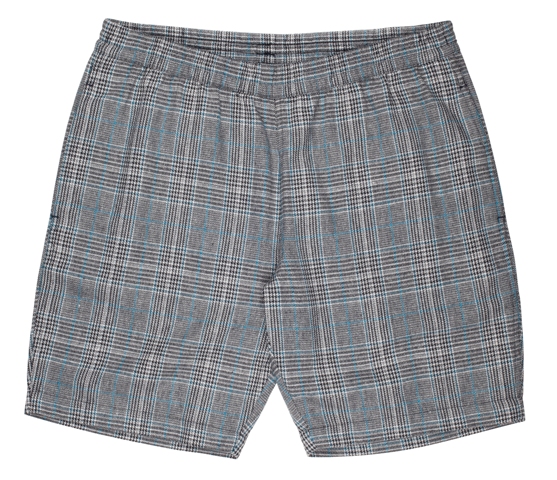 Short Local Black Check