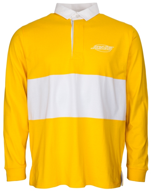 Polo Oval Dot LS Yellow